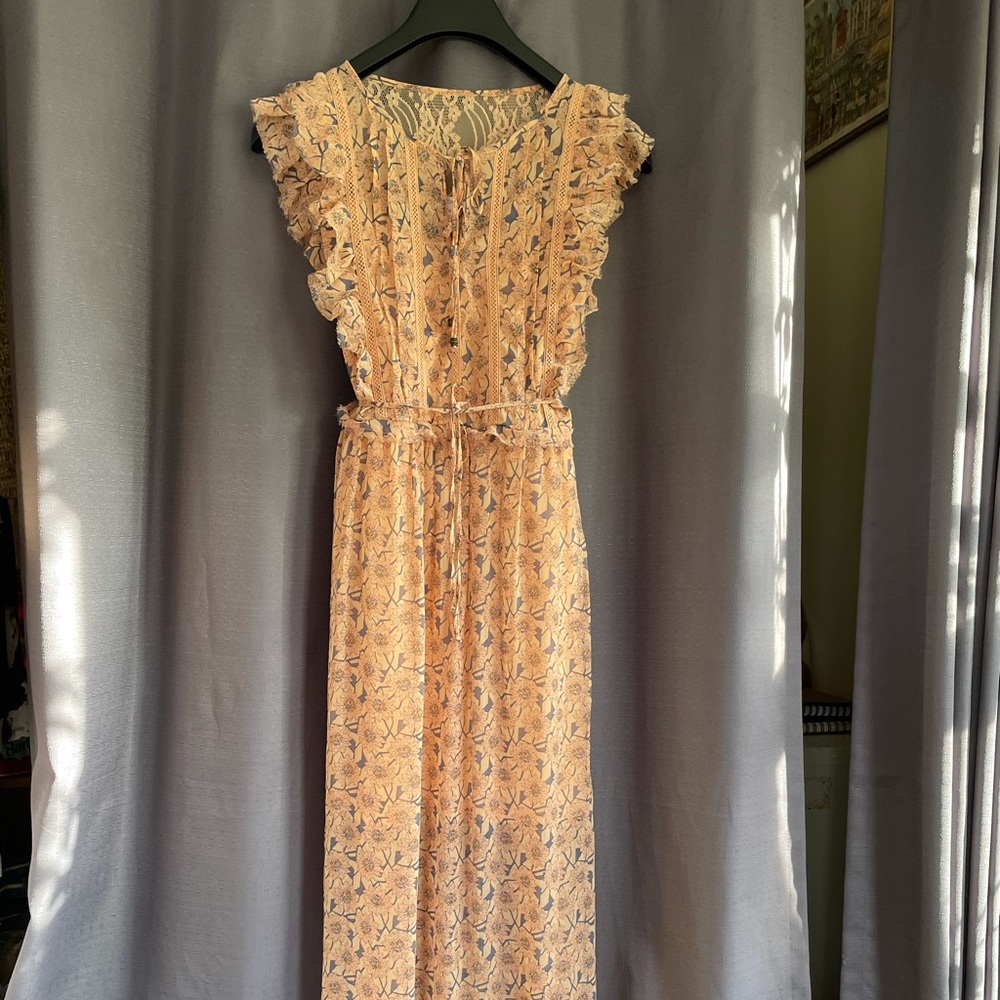 Xhilaration floral maxi dress